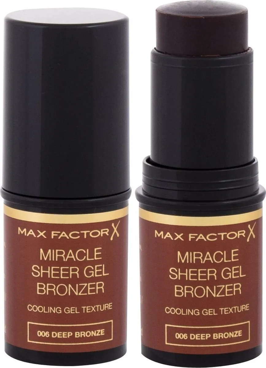 Max Factor Miracle Sheer Gel Bronzer 006 Deep Bronze