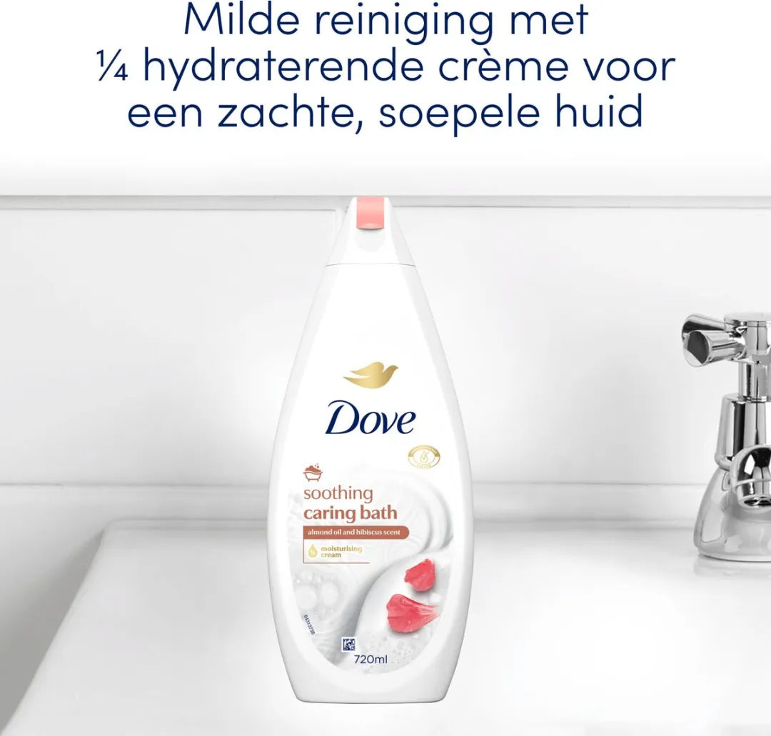 Dove Soothing Caring Bath Badcrème - 6x720ml