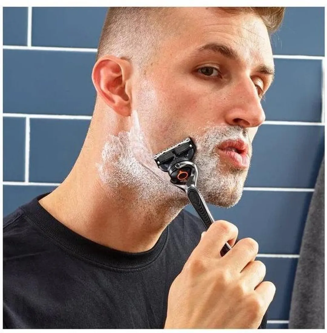 Gillette Fusion Proglide Scheersysteem - 10 Mesjes - Grijs/Zwart