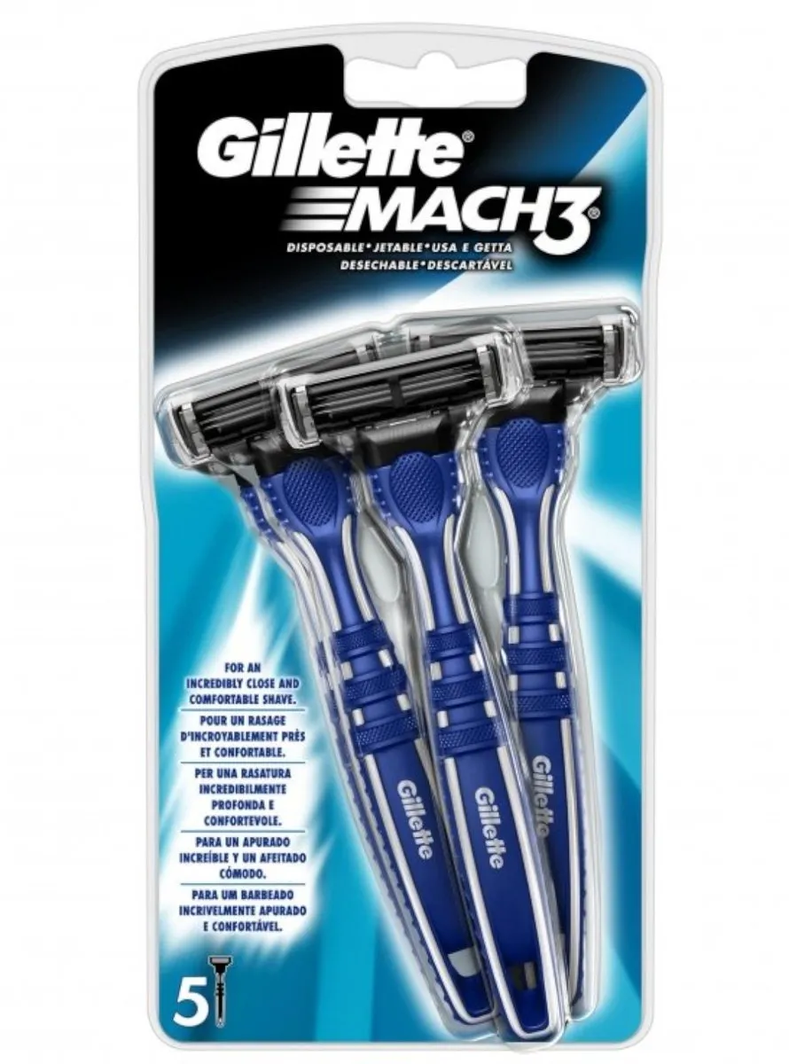 Gillette Mach3 Wegwerpscheermesjes
