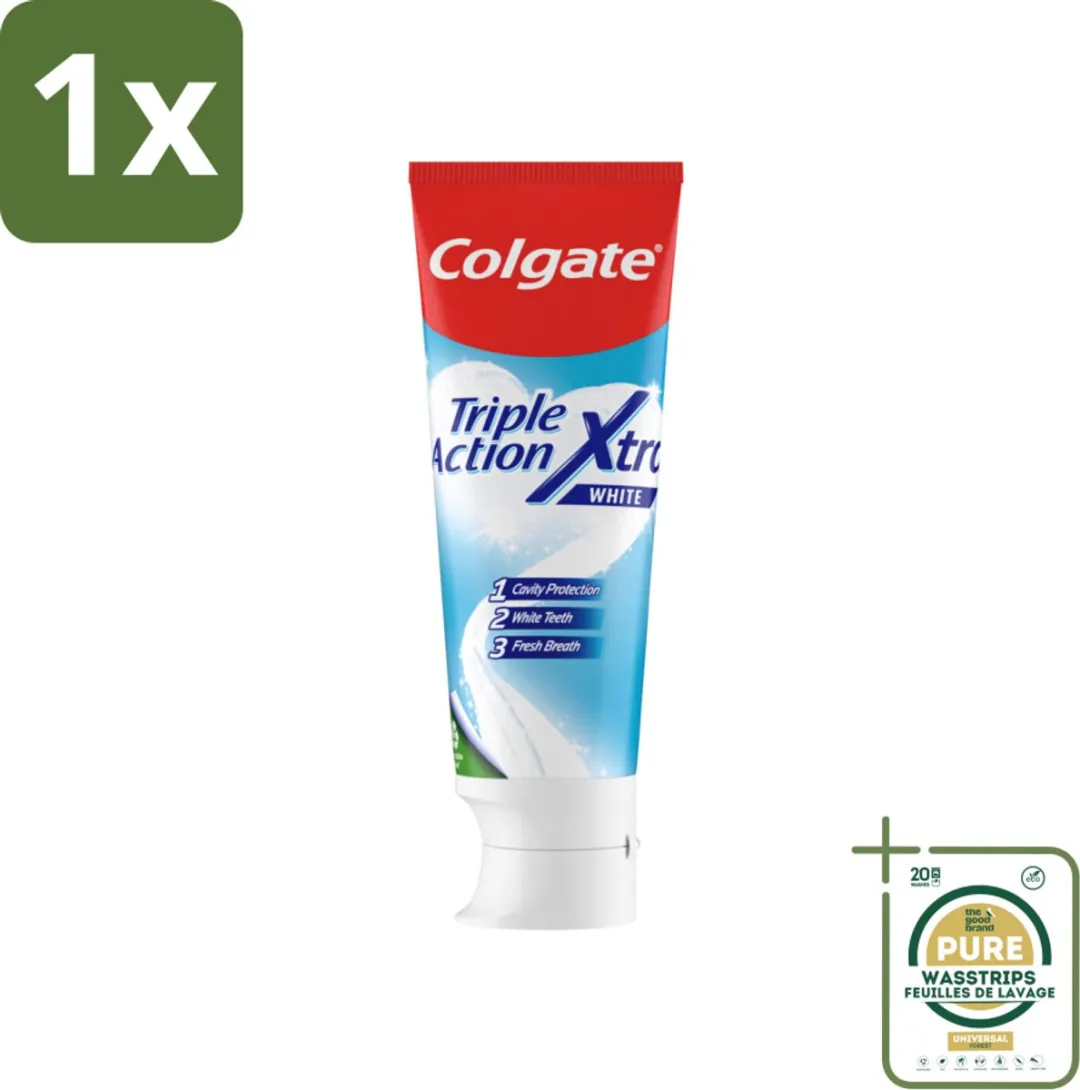 Colgate Triple Action Xtra White Tandpasta 75ml