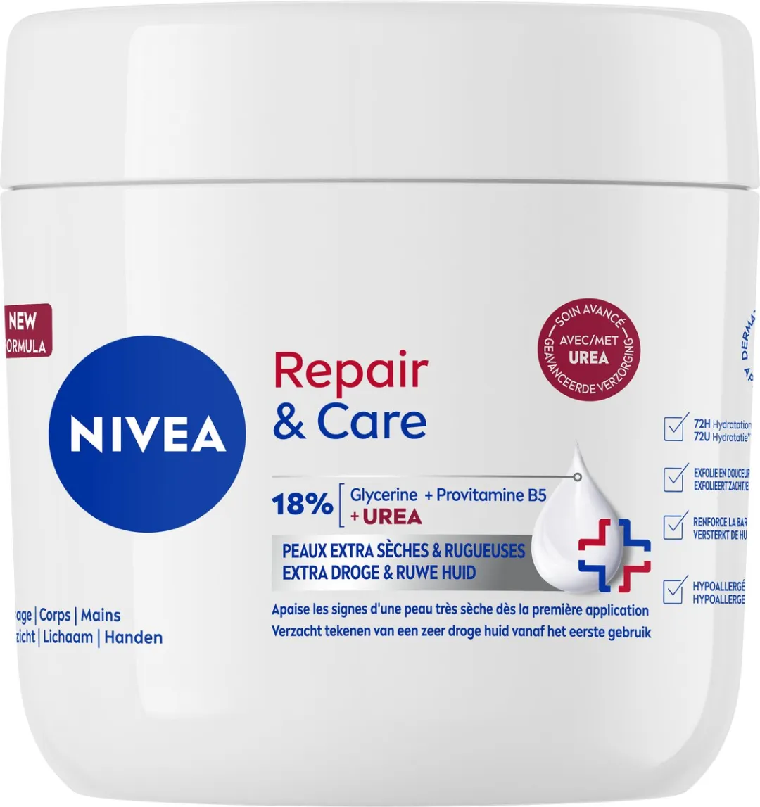 NIVEA Repair & Care Ureum Bodycrème 400ml