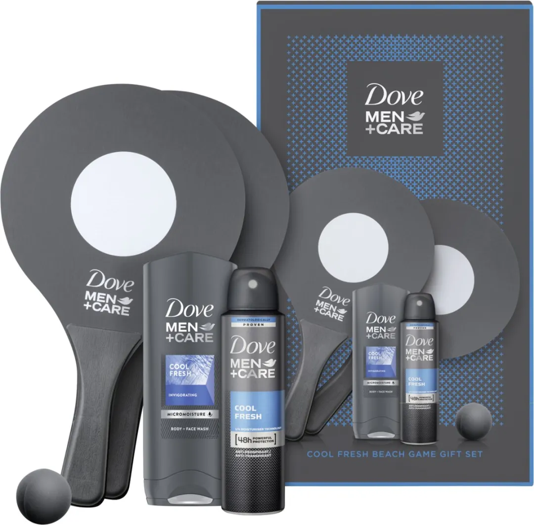 Dove Men + Care Beachset - Deodorant Douchegel 400ml
