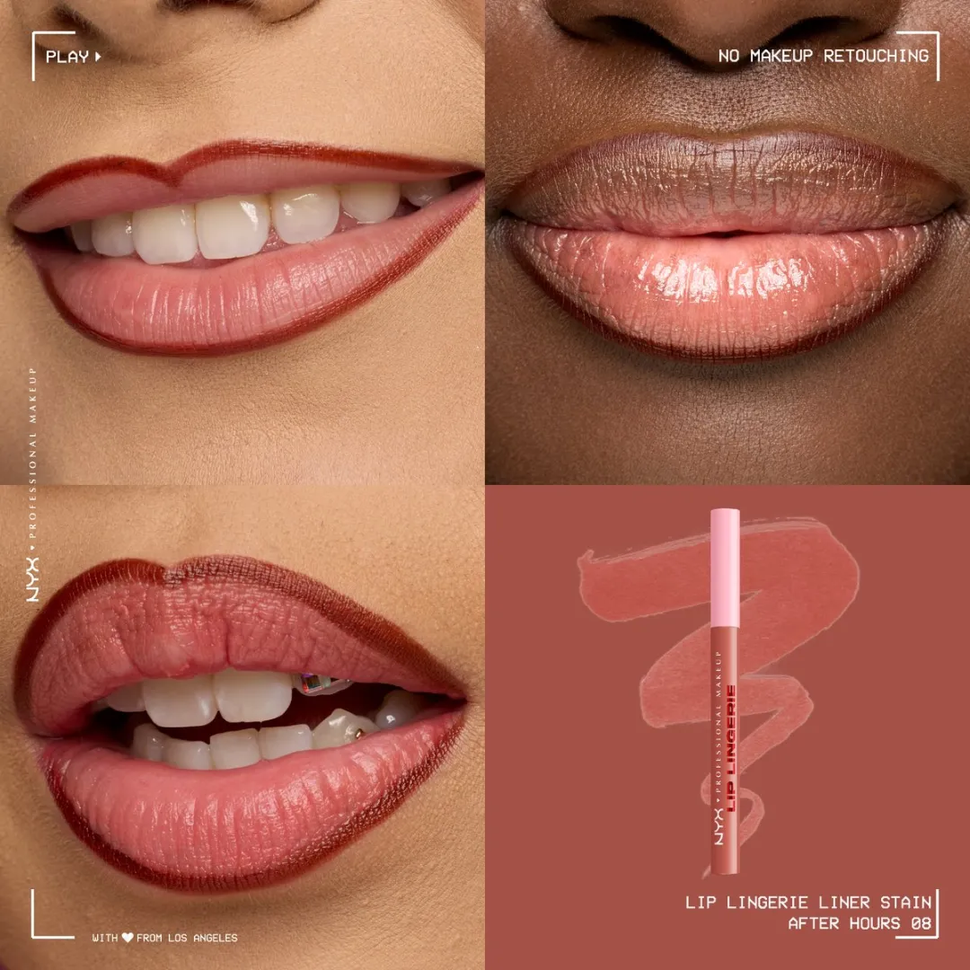 NYX Professional Makeup Lip Lingerie After Hours Lip Liner 1ml