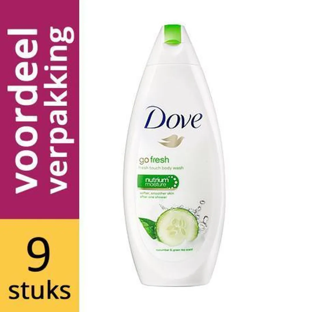Dove Douchegel Go Fresh Touch - 250ml - 9 Stuks