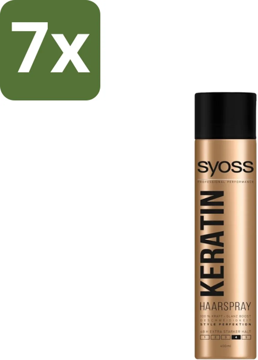 SYOSS Keratin Hold 4 Haarspray 400ml