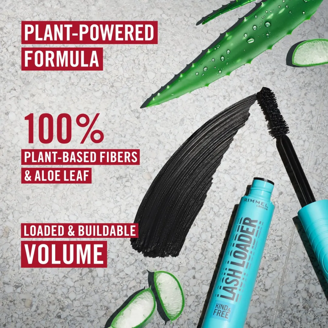 Rimmel London Kind & Free Lash Loader Mascara 9.5ml - Zwart