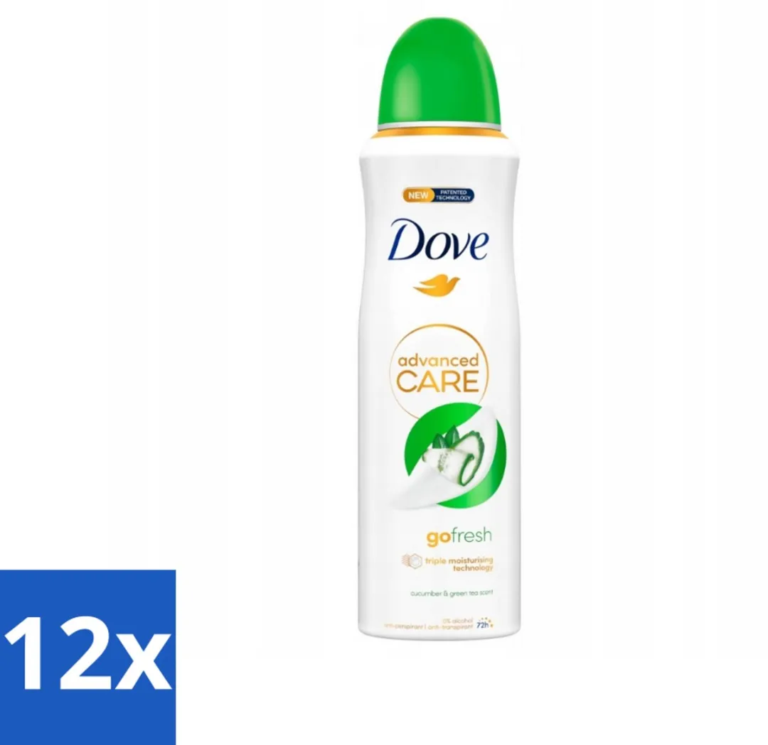Dove Deodorant Spray Komkommer & Groene Thee 200ml