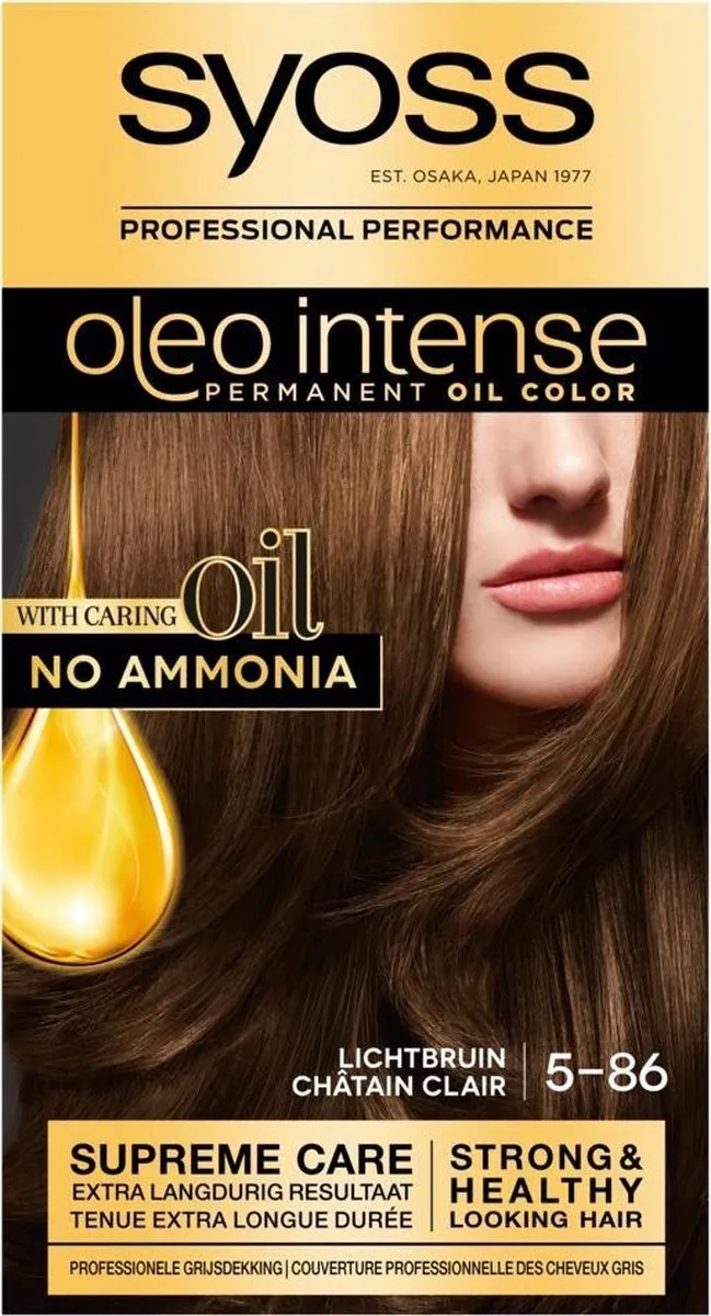 SYOSS Oleo Intense Haarverf 5-86 Lichtbruin