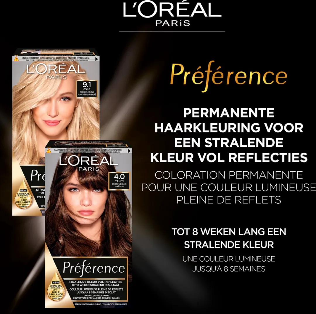 L'Oréal Paris Préférence Classic 3.16 Haarverf - Intens Violet