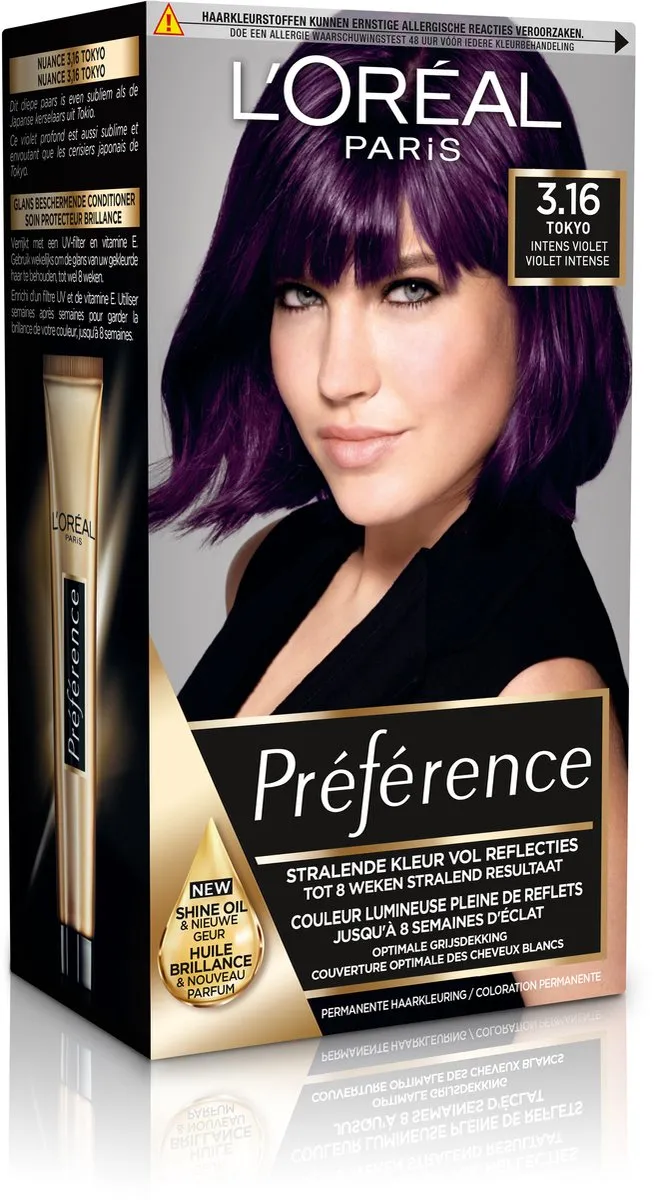 L'Oréal Paris Préférence Classic 3.16 Haarverf - Intens Violet