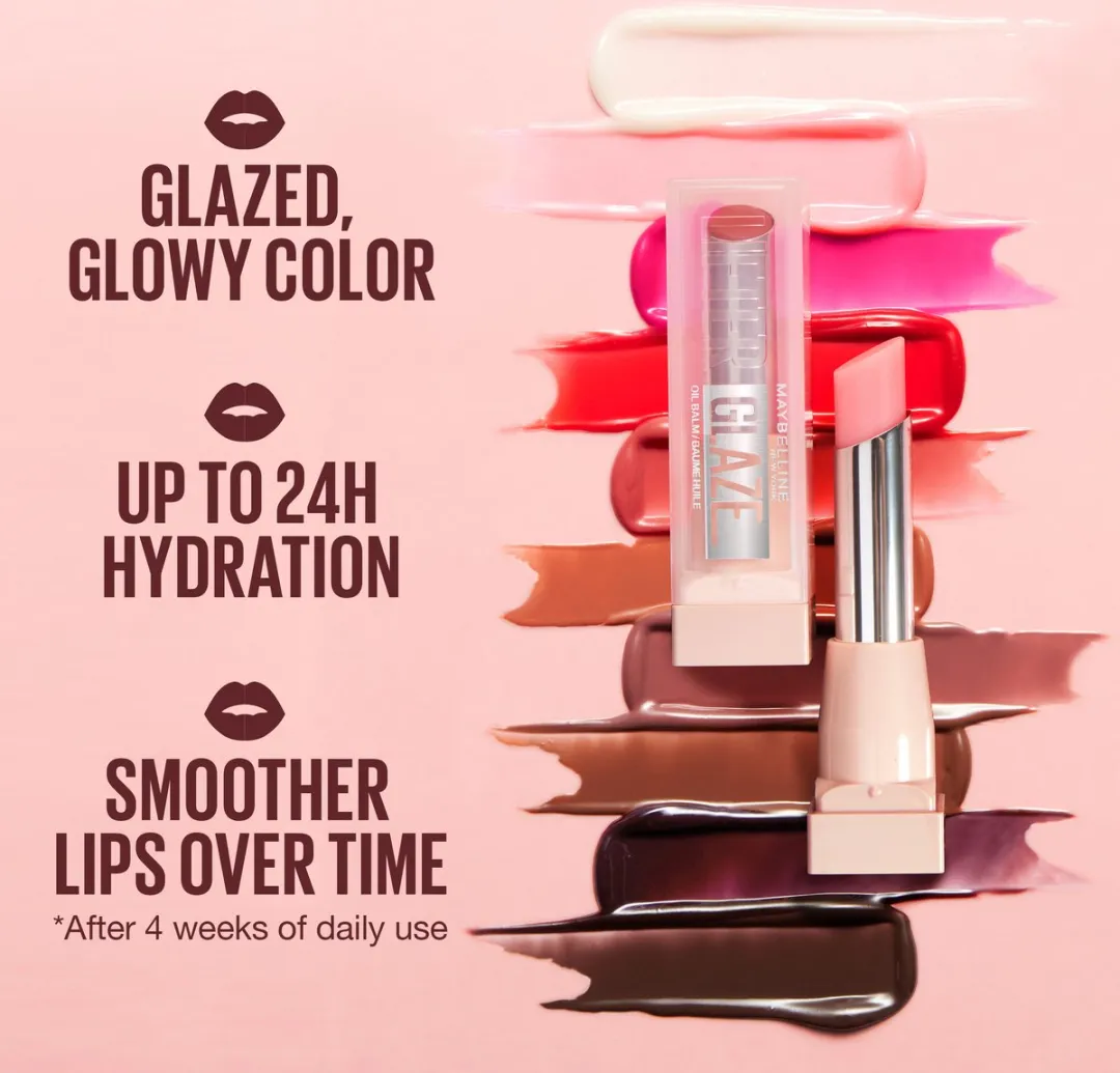 Maybelline New York Lifter Glaze Oil Lippenbalsem 002 Pink Drip - 3g