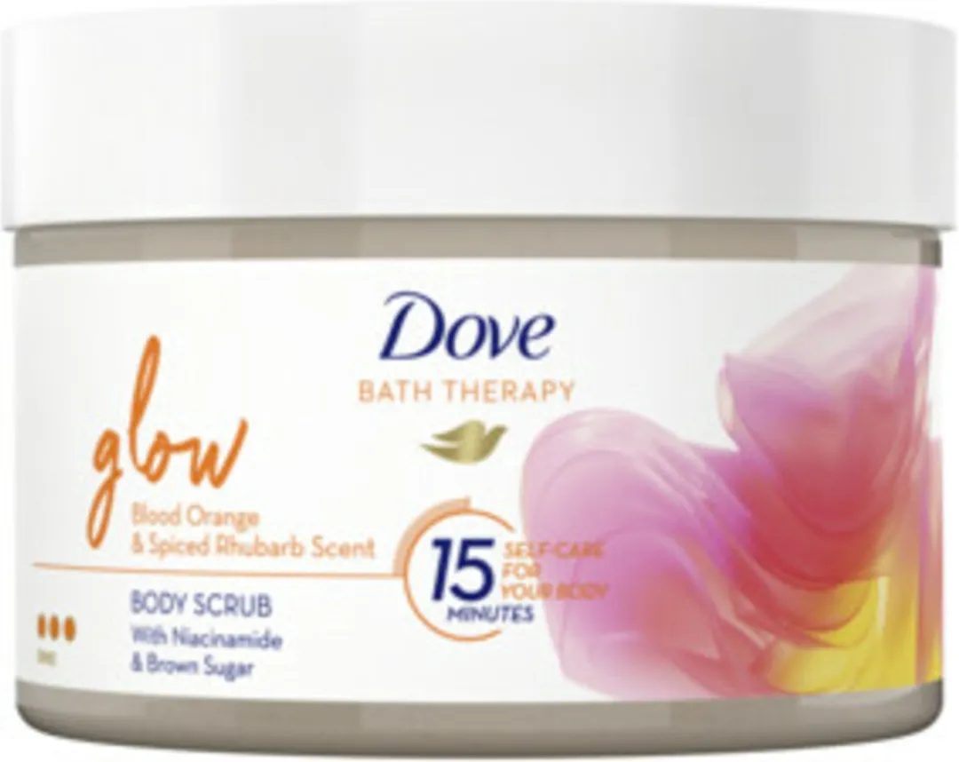 Dove Body Scrub Glow Blood Orange - 6x295ml