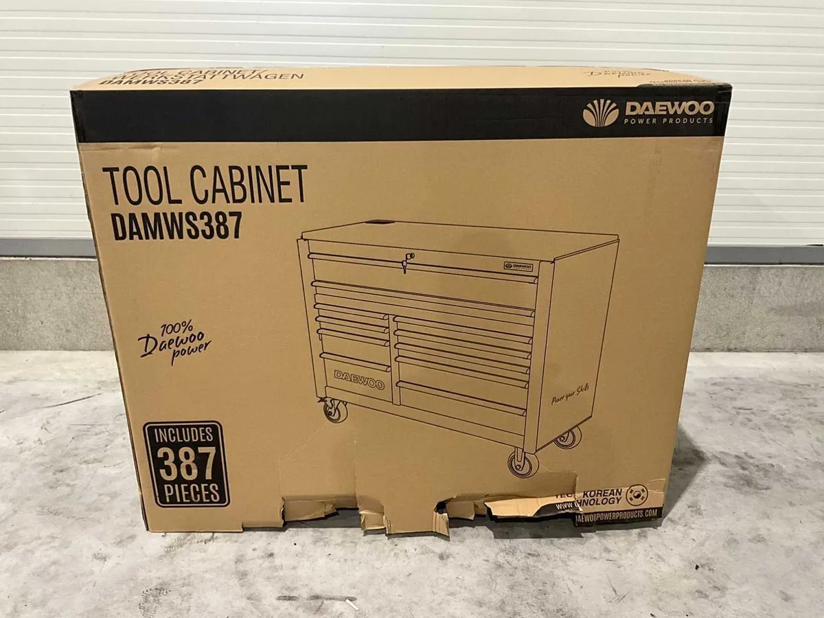 Daewoo DAMW 387 Gereedschapswagen - 11 Lades - 387-delig - afbeelding 6 van 6