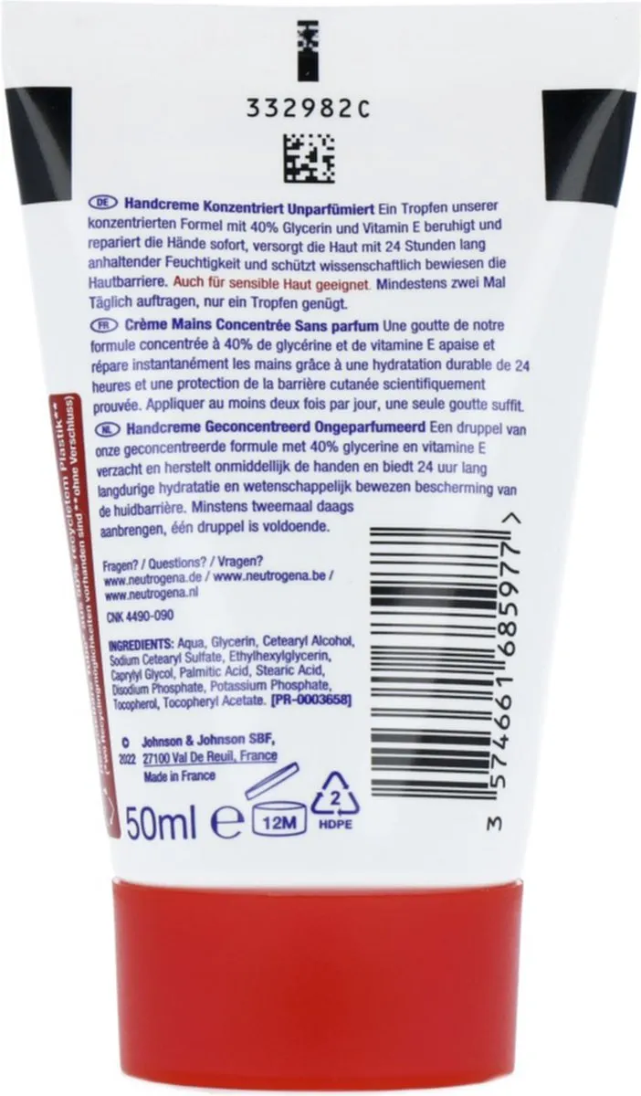 Neutrogena Handcrème Ongeparfumeerd 50ml