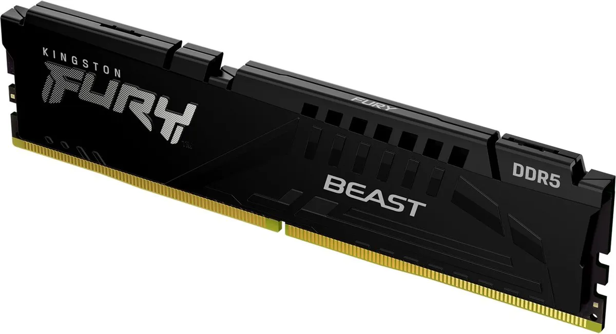 Kingston FURY Beast Black XMP KF556C40BB-32 - RAM-geheugen - DDR5 - 64GB - 5600 MHz - DIMM - CL40 - 1 x 32 GB