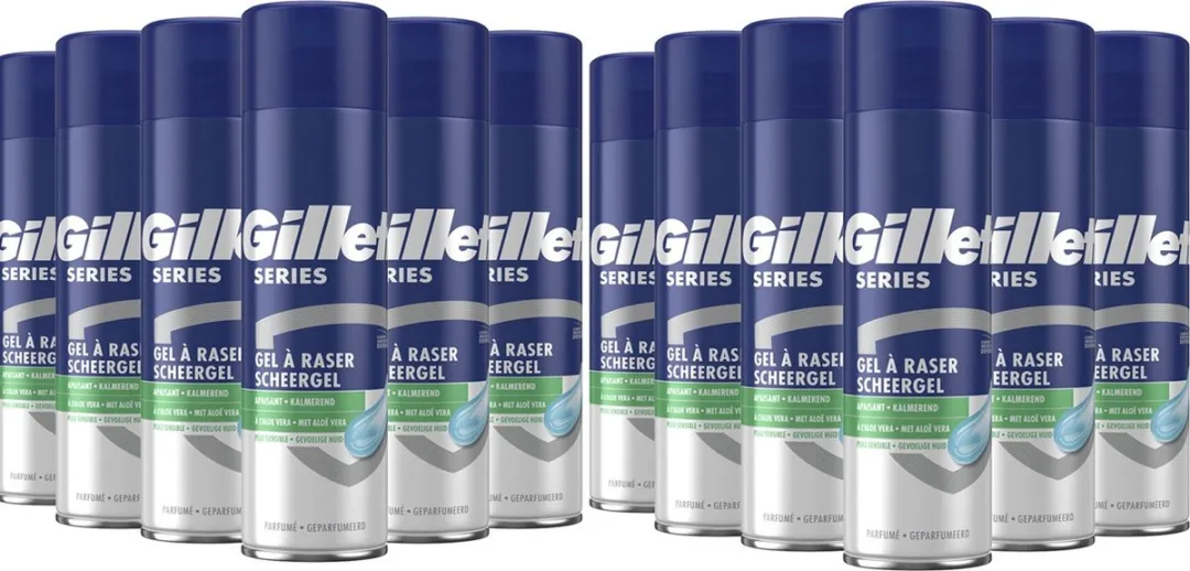 Gillette Series Scheergel Sensitive Skin - 24x200ml