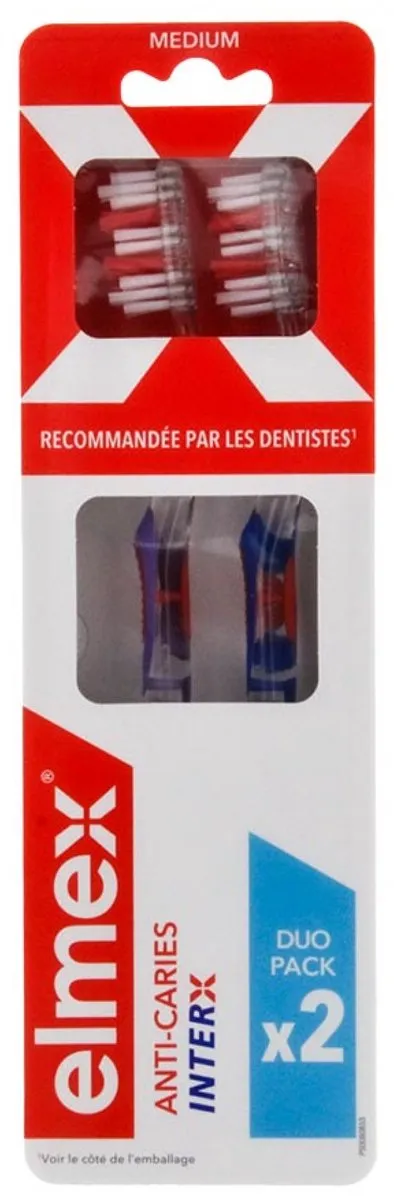 Elmex Anti-Caries InterX Medium Tandenborstels
