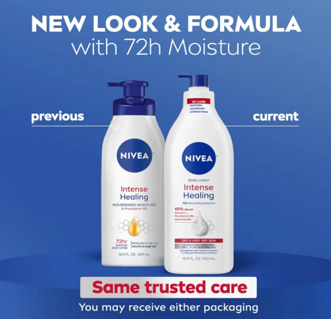 NIVEA Intense Healing Bodylotion 500ml - 72 Uur Hydratatie