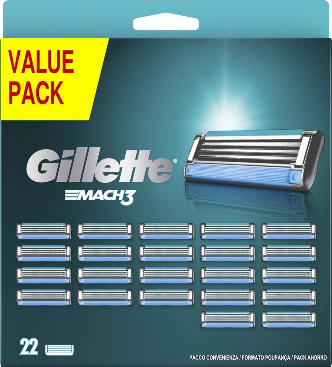 Gillette Mach3 Navulmesjes