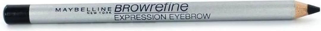 Maybelline Browrefine Expression Wenkbrauwpotlood 01 Black