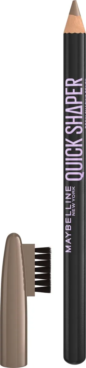 Maybelline New York Quick Shaper Wenkbrauwpotlood Bruin - 3x