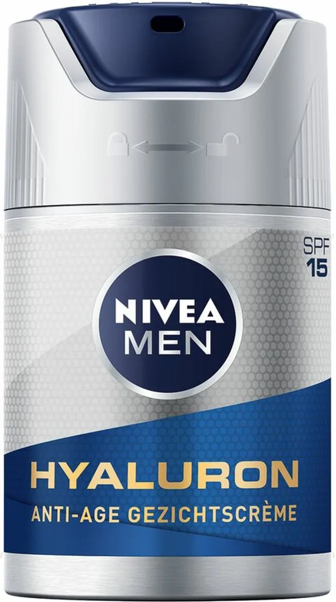 NIVEA Men Anti-Age Hyaluron Gezichtcrème SPF 15 - 300ml