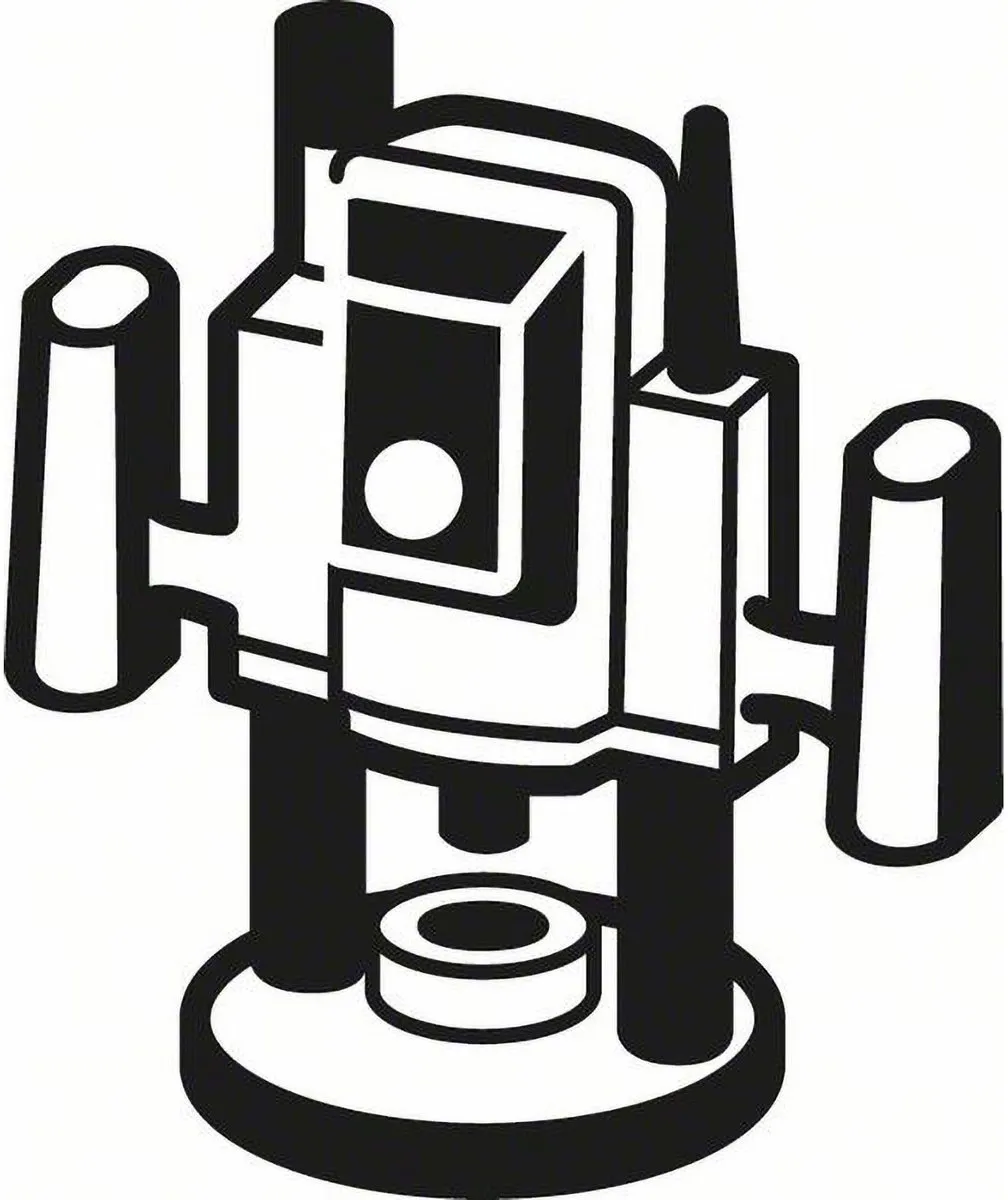 Bosch Sponningfrees 1/4" Ø25,4mm L12,7mm - Hout