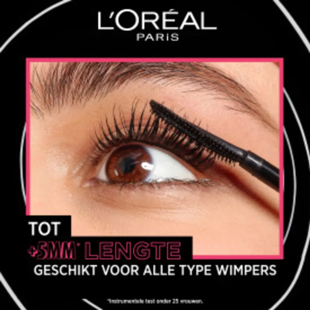 L'Oréal Paris Telescopic Lift Mascara Zwart 119ml - 12 Stuks