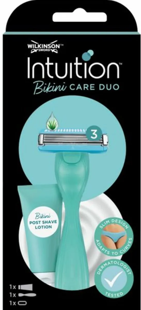 Wilkinson Sword Intuition Scheermes Bikini Care Duo