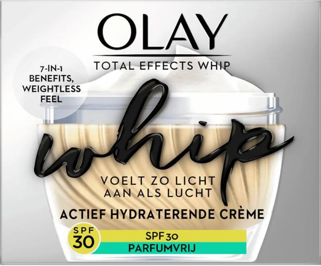 Olay Total Effects Whip Actief Hydraterende Crème SPF30 50ml