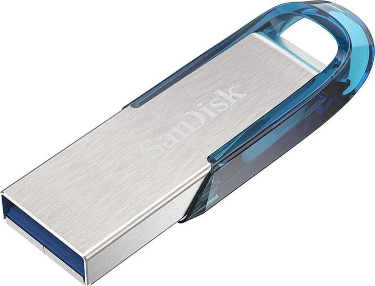 SanDisk Ultra Flair SDCZ73-064G-G46B USB-Stick 64GB - Blauw