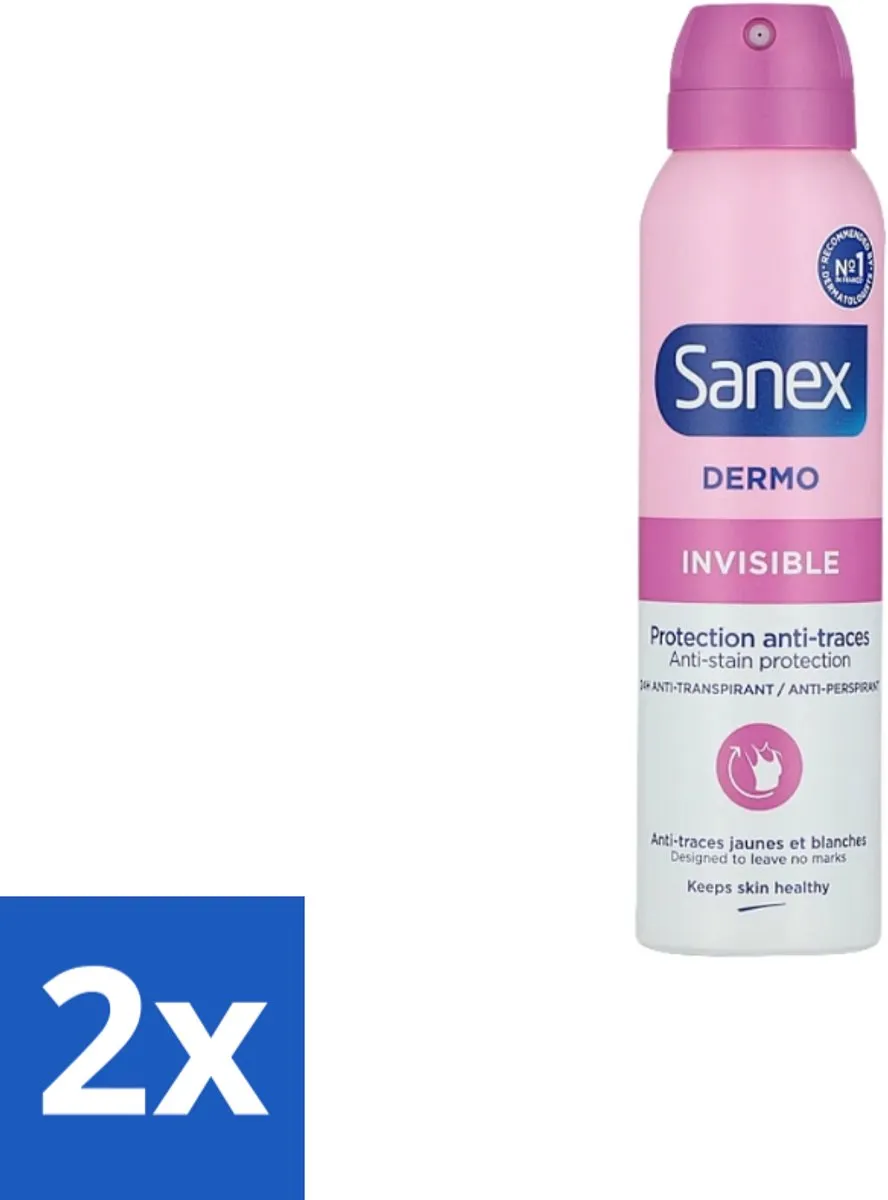 Sanex Dermo Invisible Deodorant Spray 300ml