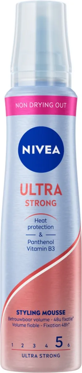 NIVEA Ultra Strong Styling Mousse 150ml