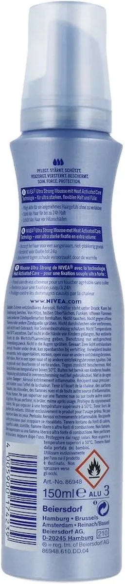NIVEA Ultra Strong Styling Mousse 150ml