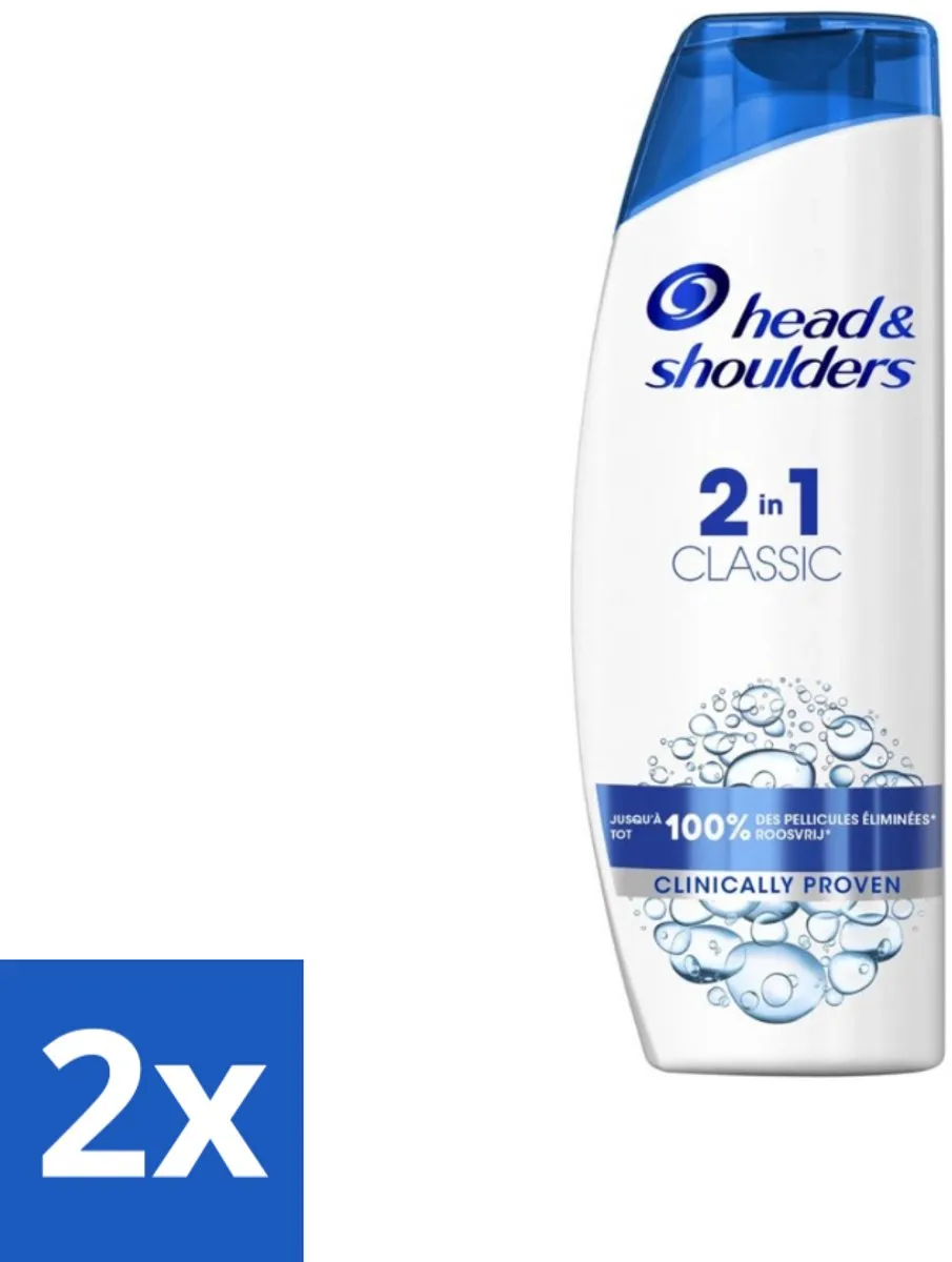 Head & Shoulders Classic 2in1 Anti-Roos Shampoo & Conditioner 540ml