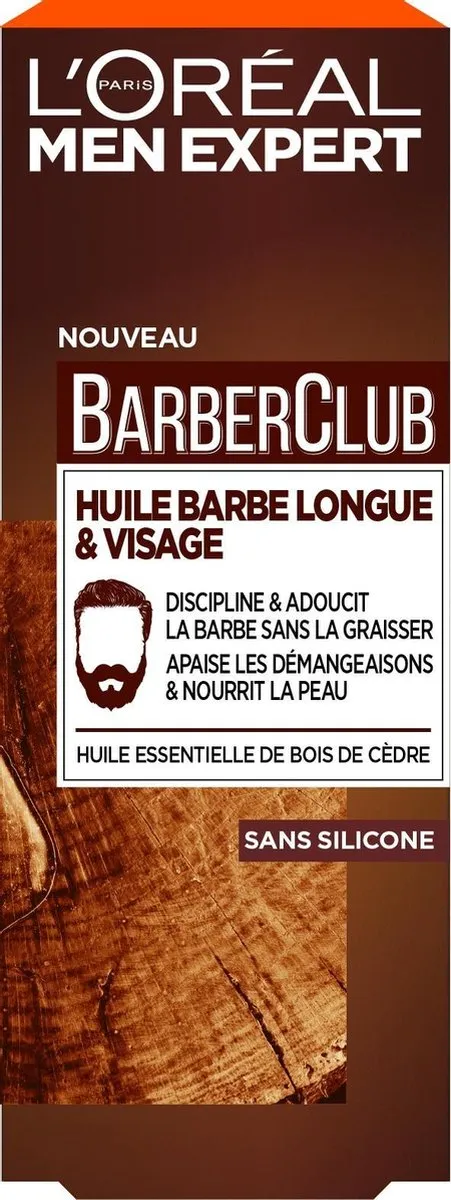 L'Oréal Paris Men Expert BarberClub Baardolie 6x30ml - afbeelding 6 van 6