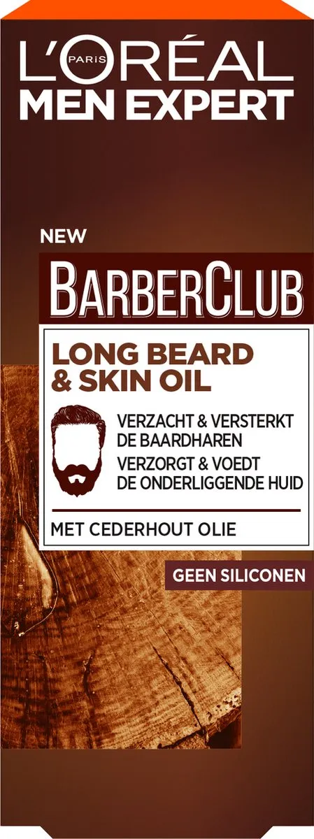 L'Oréal Paris Men Expert BarberClub Baardolie 6x30ml