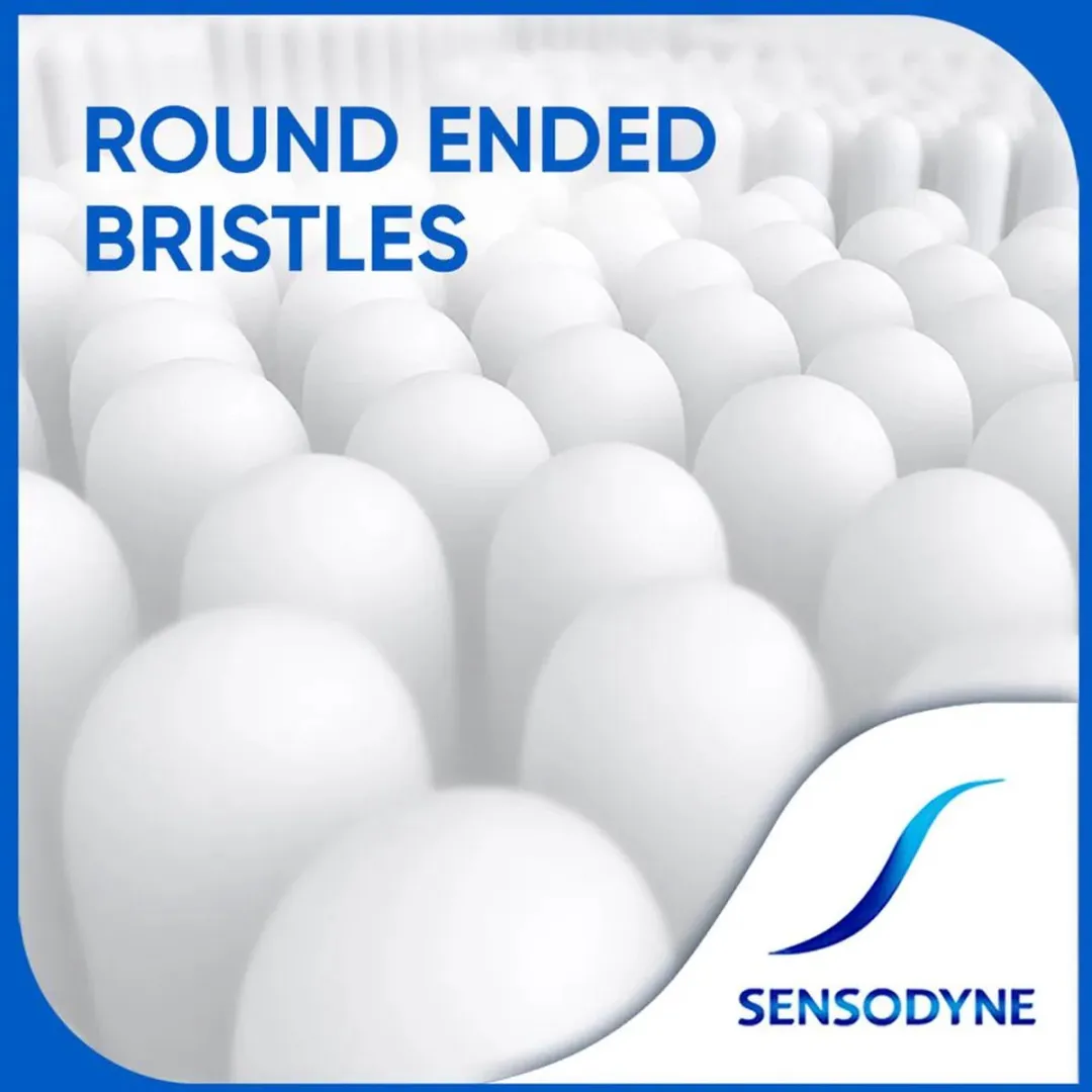 Sensodyne Sensitive Tandenborstel - 3 Stuks Blauw/Groen/Paars