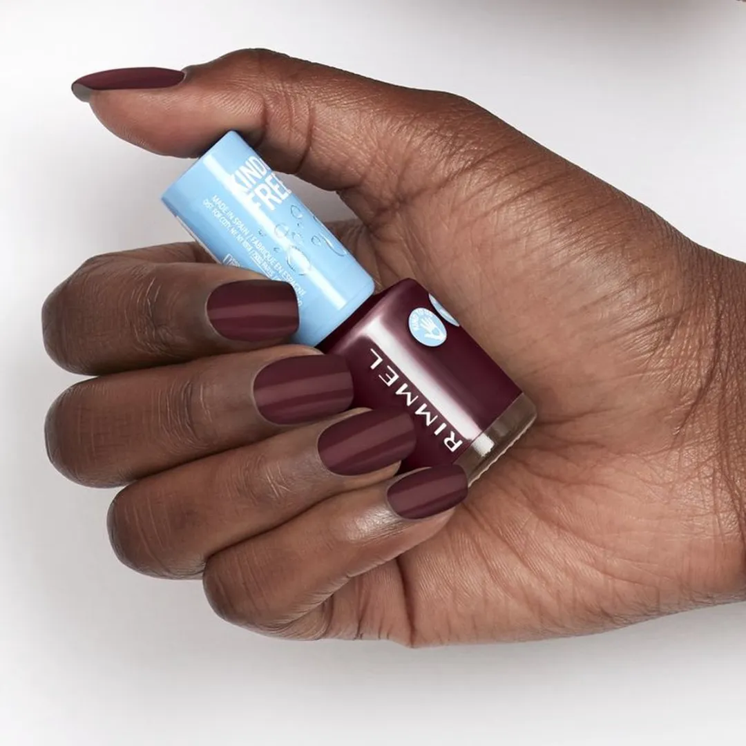 Rimmel London KIND & FREE Vegan Nagellak 157 Berry Opulence - 8ml