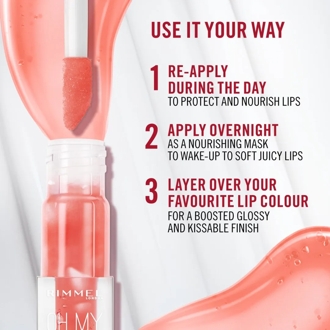 Rimmel London Oh My Gloss! Lipolie 010 Cappuccino Deep - 3x4,5ml