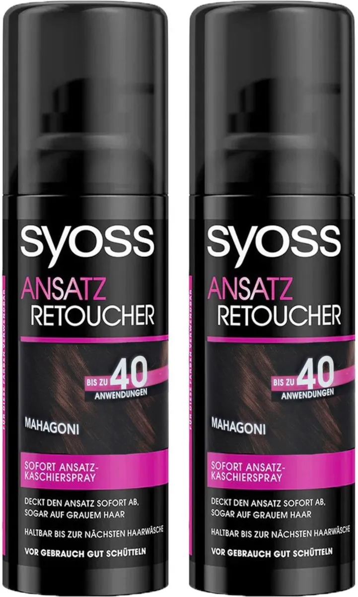 SYOSS Uitgroeispray Donker Mahonie