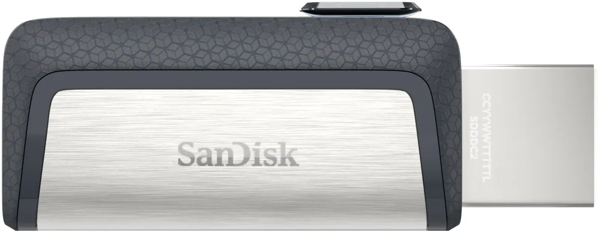 SanDisk Ultra Dual USB Type-C SDDDC2-128G-G46 USB Stick 128GB - Aluminium