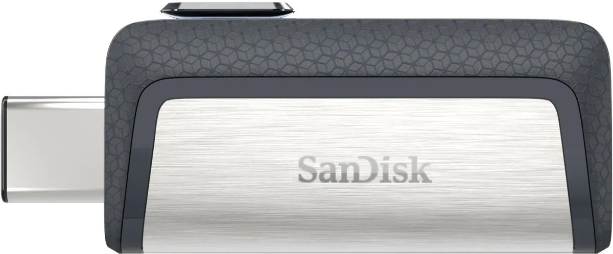 SanDisk Ultra Dual USB Type-C SDDDC2-128G-G46 USB Stick 128GB - Aluminium