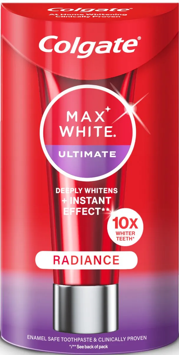 Colgate Max White Ultimate Radiance Tandpasta 75ml