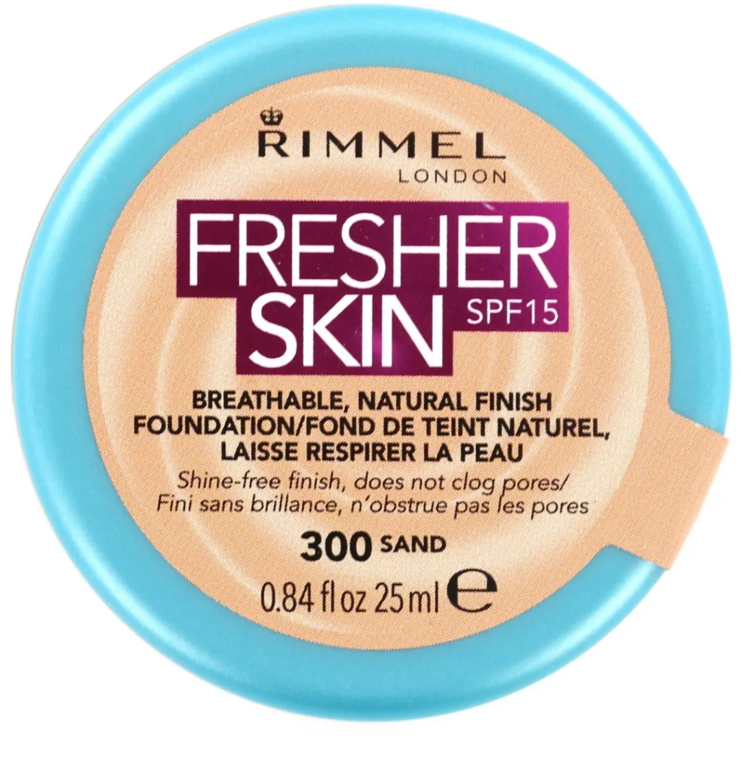Rimmel London Fresher Skin Foundation 300 Sand