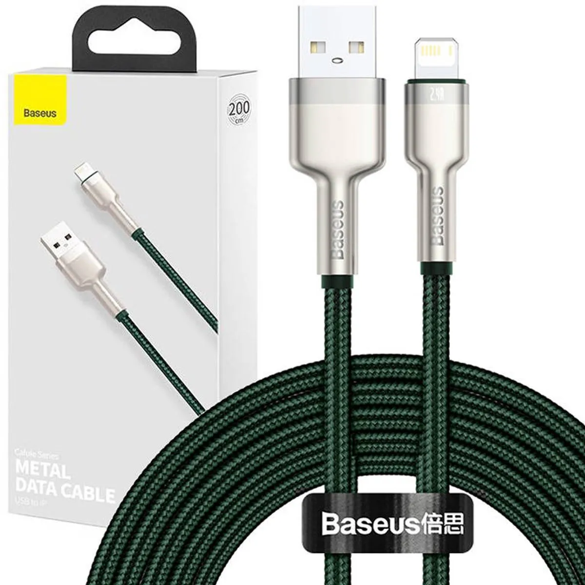 Baseus Cafule USB naar Lightning-kabel 2,4A 2m