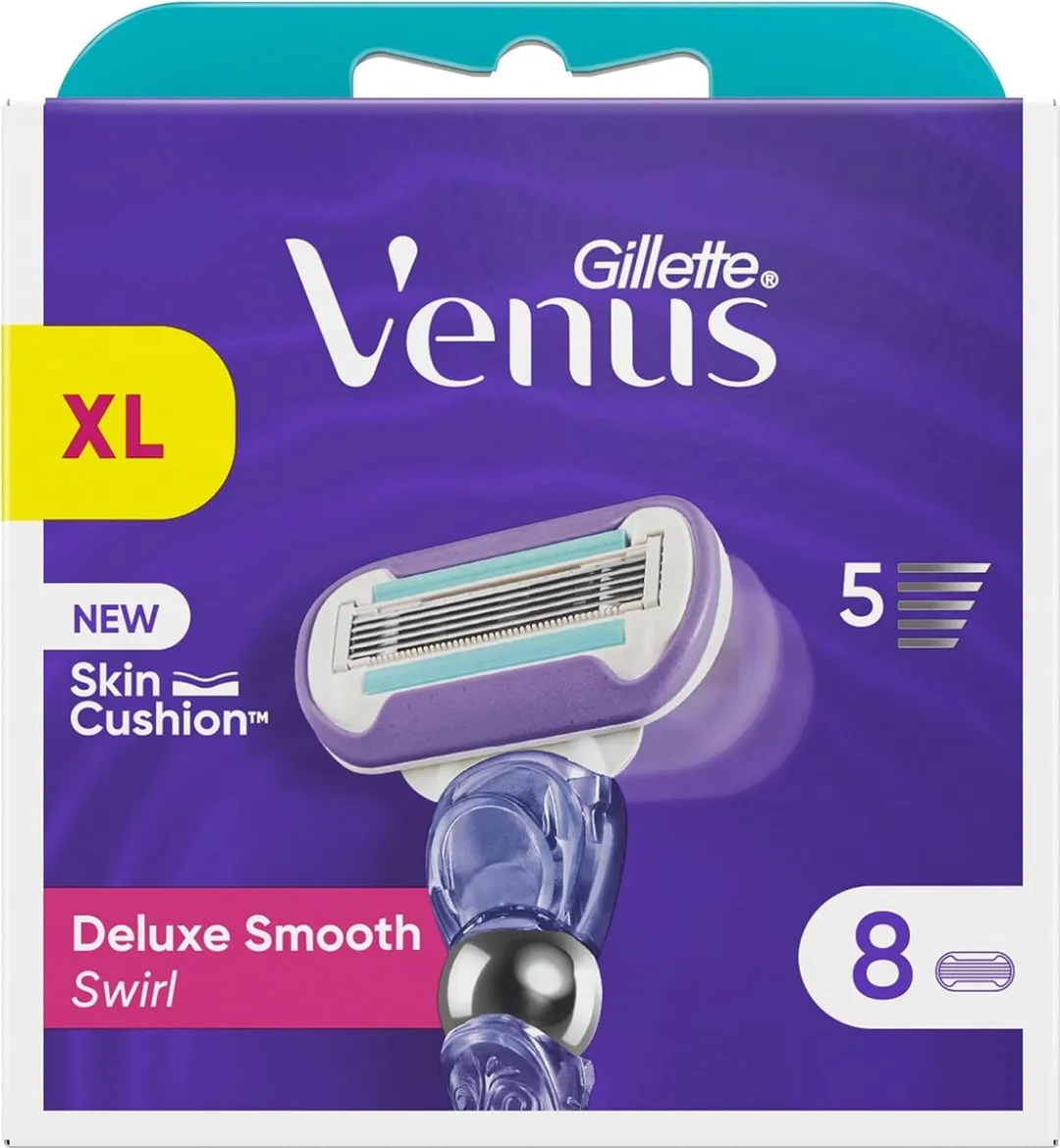 Gillette Venus Deluxe Smooth Swirl Scheermesjes - 8 Stuks - afbeelding 5 van 6
