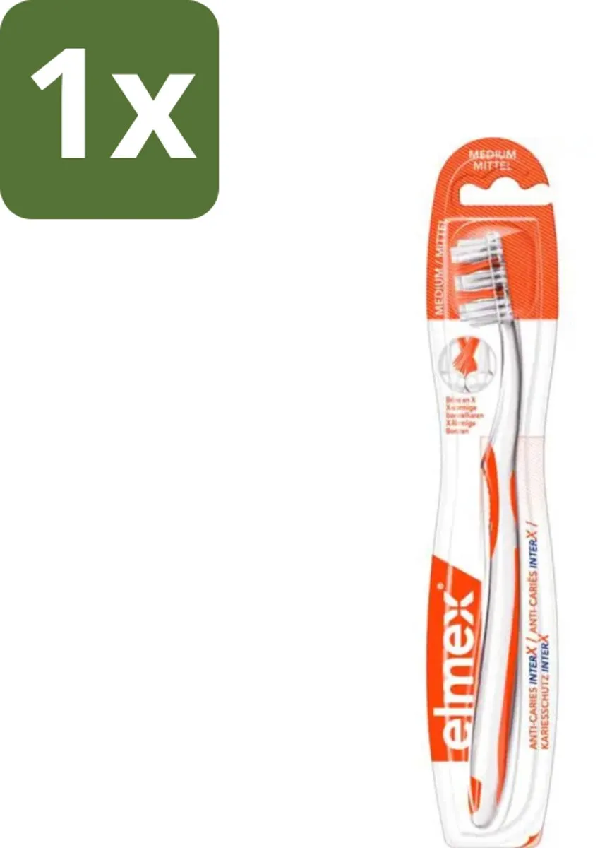 Elmex InterX Medium Tandenborstel