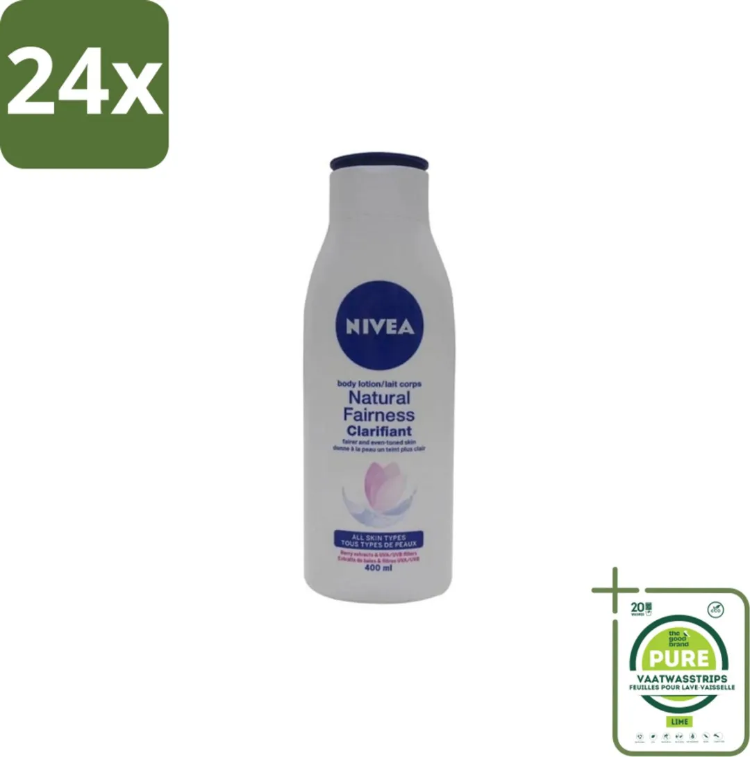NIVEA Natural Fairness Clarifiant Bodylotion 400ml
